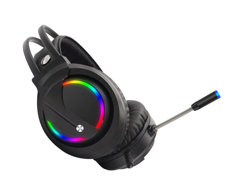 Moveteck Gaming Headphones Built In Microphone LED lights CT019