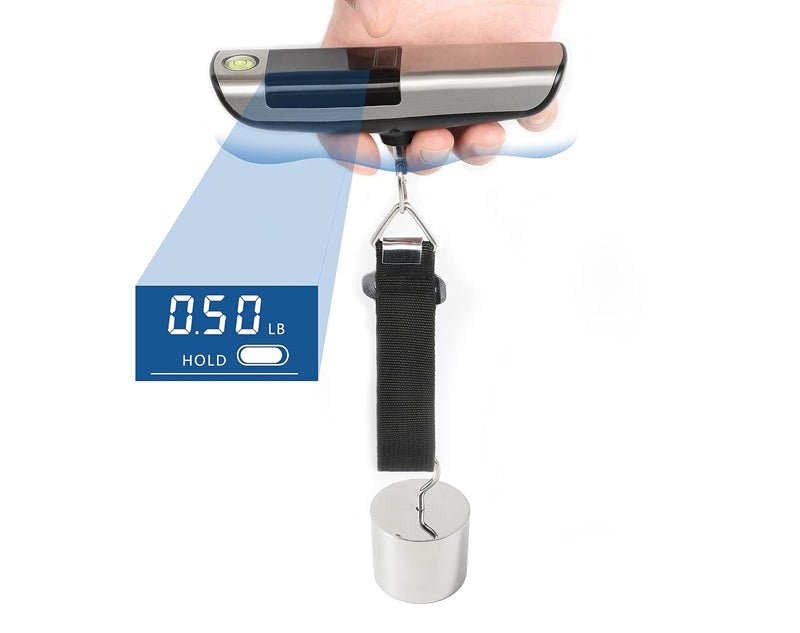 110lb / 50kg Digital Luggage Scale With Tape Measure