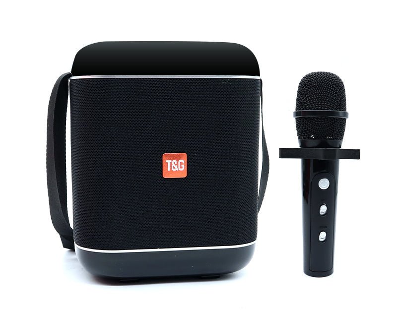 Portable shops wireless bluetooth speaker with mic