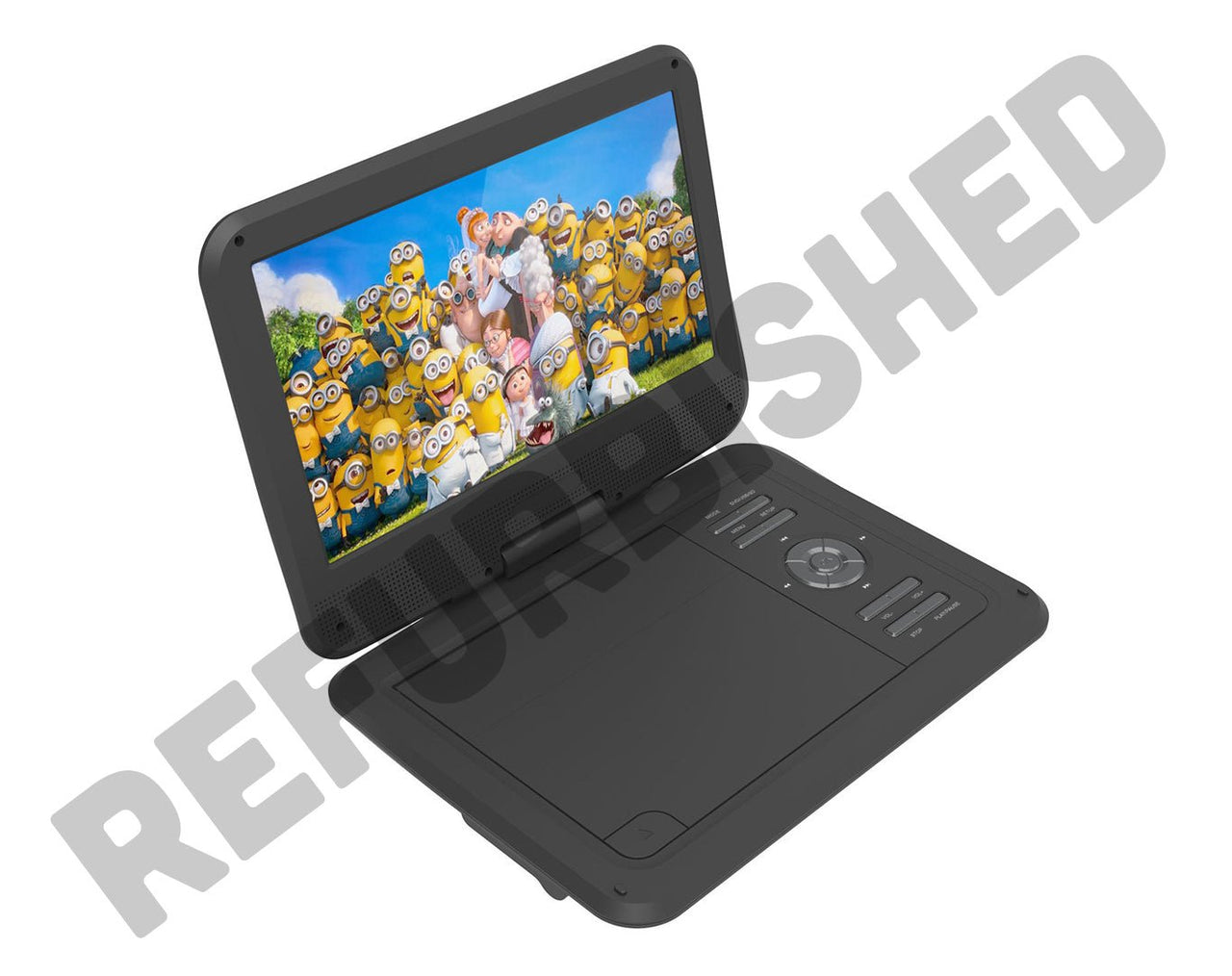 LASER *REFURBISHED* 10” Portable DVD Player with Anti-Skip Technology