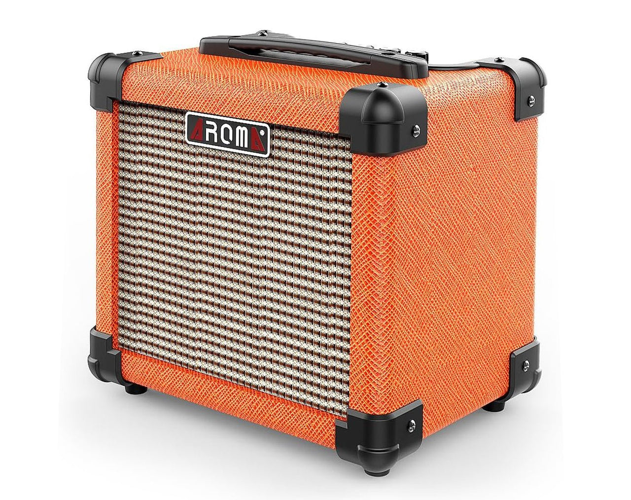 AROMA 10w Portable Guitar Amplifier Orange AG10-ONG 