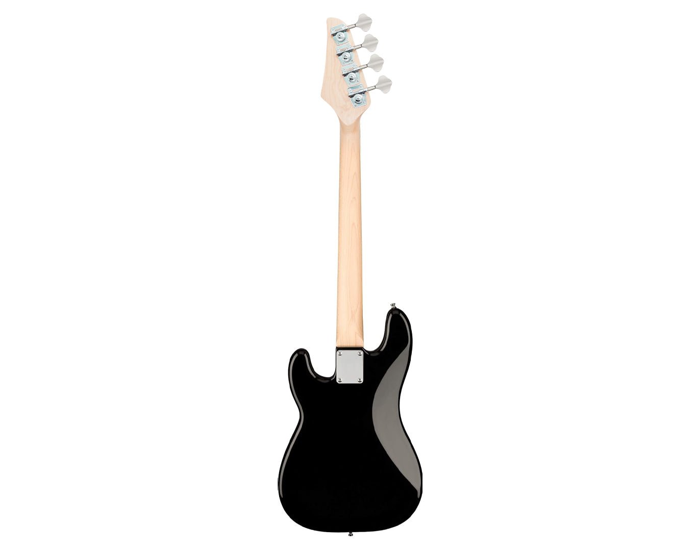 Freedom 4 String Electric Bass Guitar Black PB-MBK 