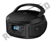 LASER *REFURBISHED* Bluetooth CD/MP3 Boombox Portable FM Radio Player Black