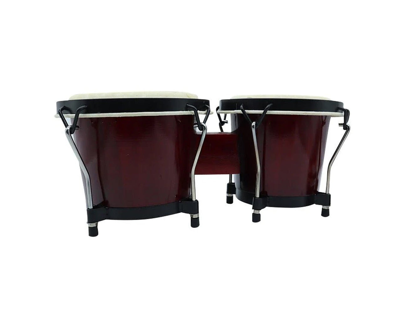 Freedom 6" & 7" Bongo Drums Wine Red ZHB-107-RED 