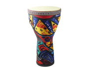 Freedom 8" African Djembe Hand Drum Padded Case Red & Yellow WMA816-RED 