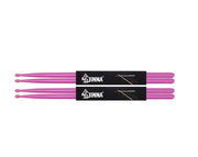 Two Pairs Drumsticks 5A 5B Plastic Coloured Electronic Drums DS4 DeepPink