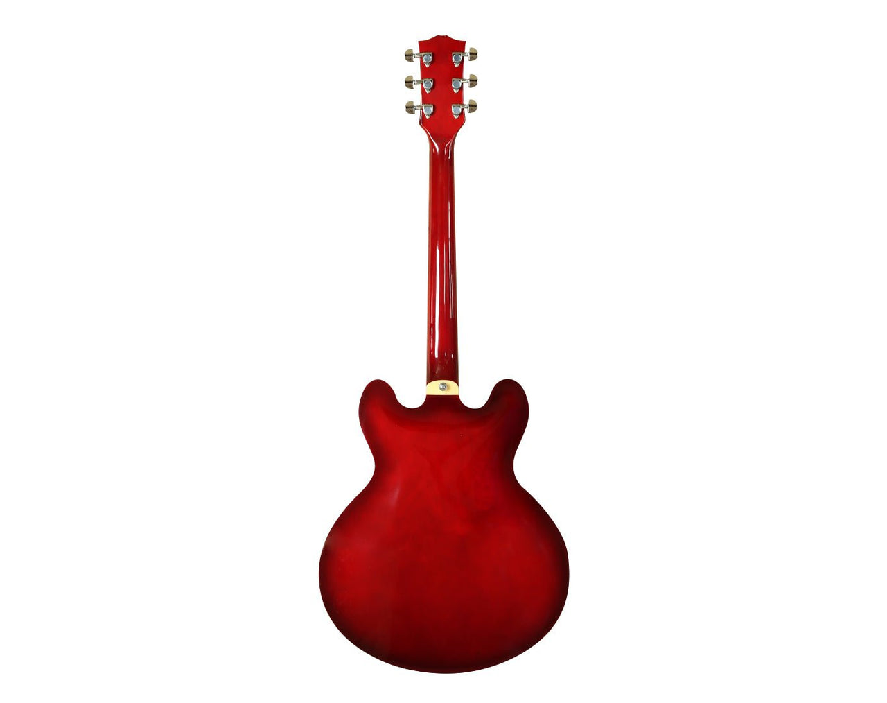 Freedom Full Size Electric Guitar ES Style Cherry Red EL200-CH 