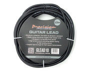 Precision Audio 5 Pack 1/4" To 1/4" 6.35mm Studio Stage Guitar Lead 10m GLEAD10 