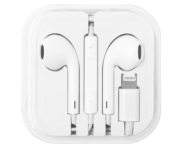 iPhone 7 Style Earphones Lightning Connector Volume Control Built In M