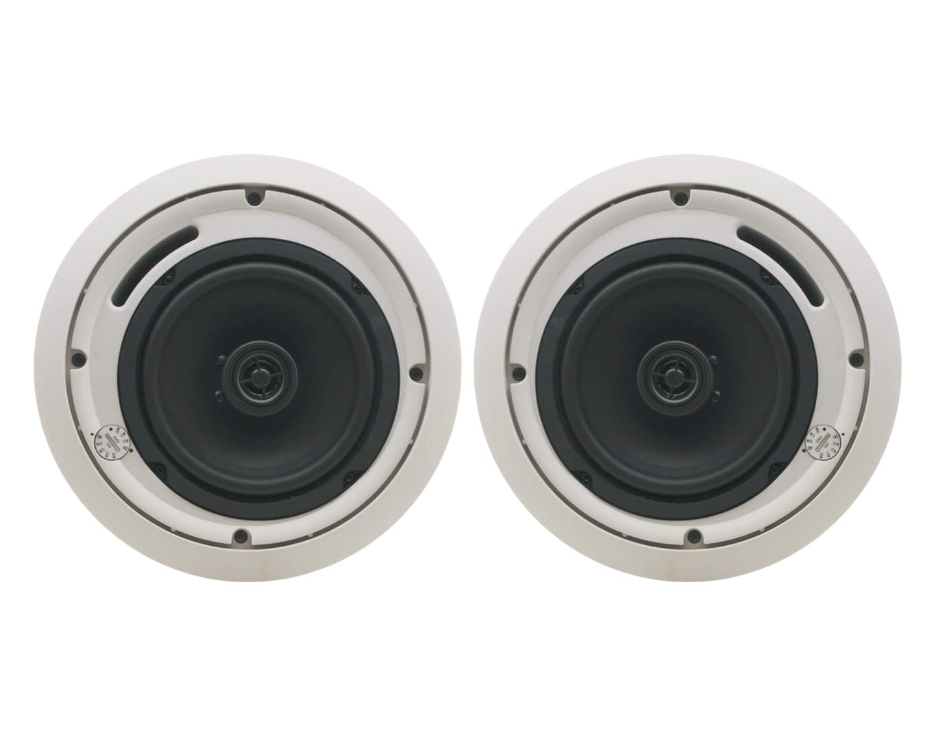 KRAMER 6.5" 2-Way Closed Back Ceiling Speakers White (Pair) Galil 6-C 