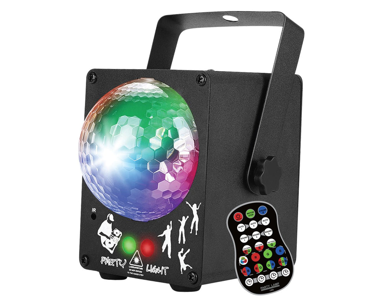 Laser LED Disco Ball Party Light RGB Sound Activated LS02