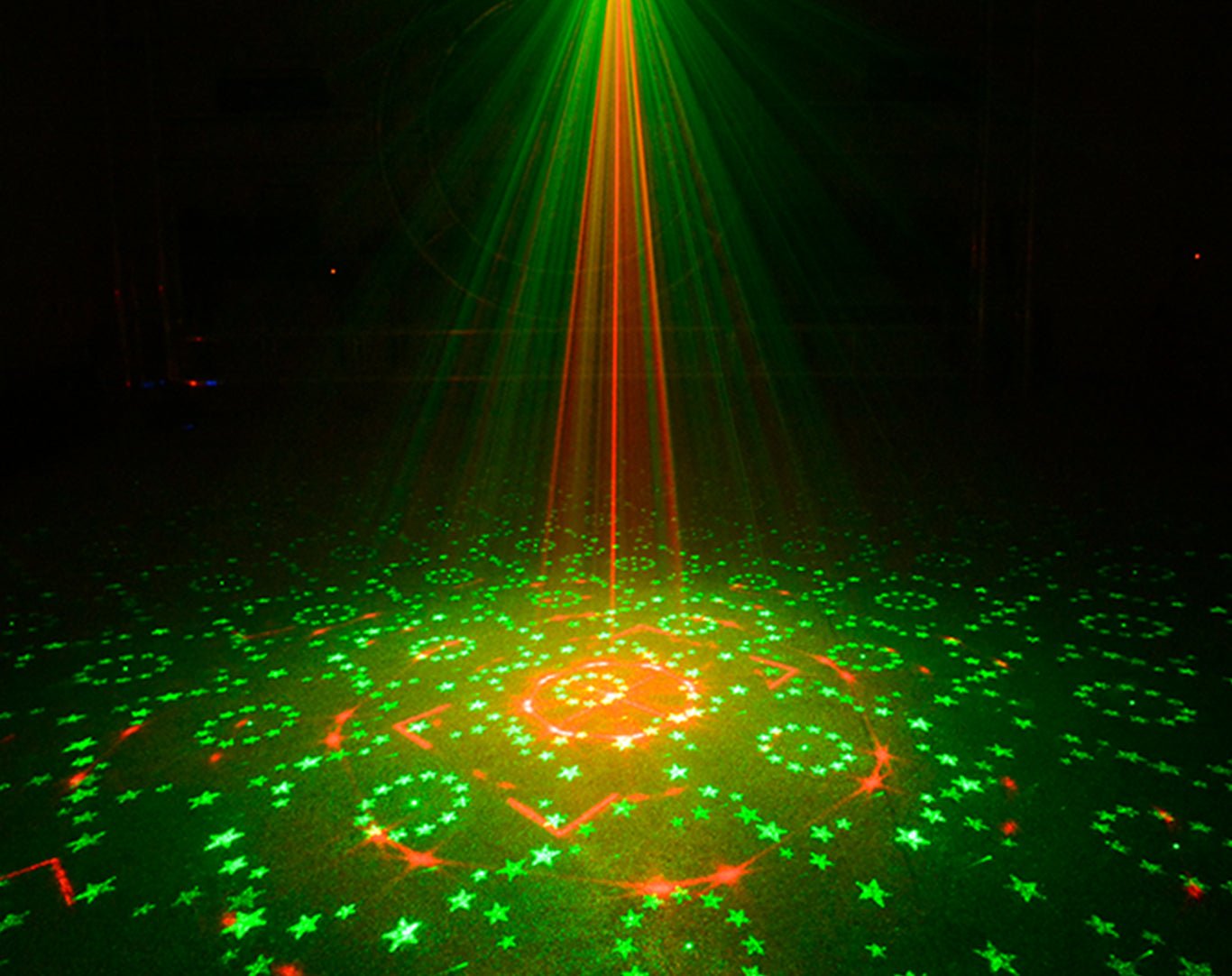 Laser LED Disco Ball Party Light RGB Sound Activated LS02