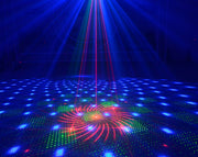 Laser LED Disco Ball Party Light RGB Sound Activated LS02