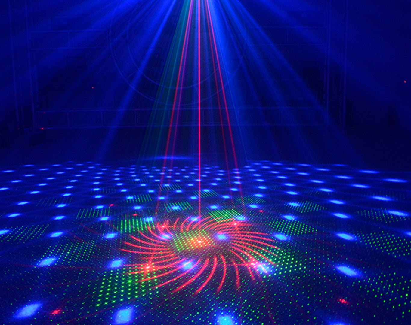 Laser LED Disco Ball Party Light RGB Sound Activated LS02