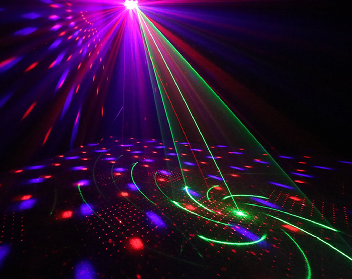 Ultimate Laser LED Disco Ball Party Light RGB Sound Activated LS03