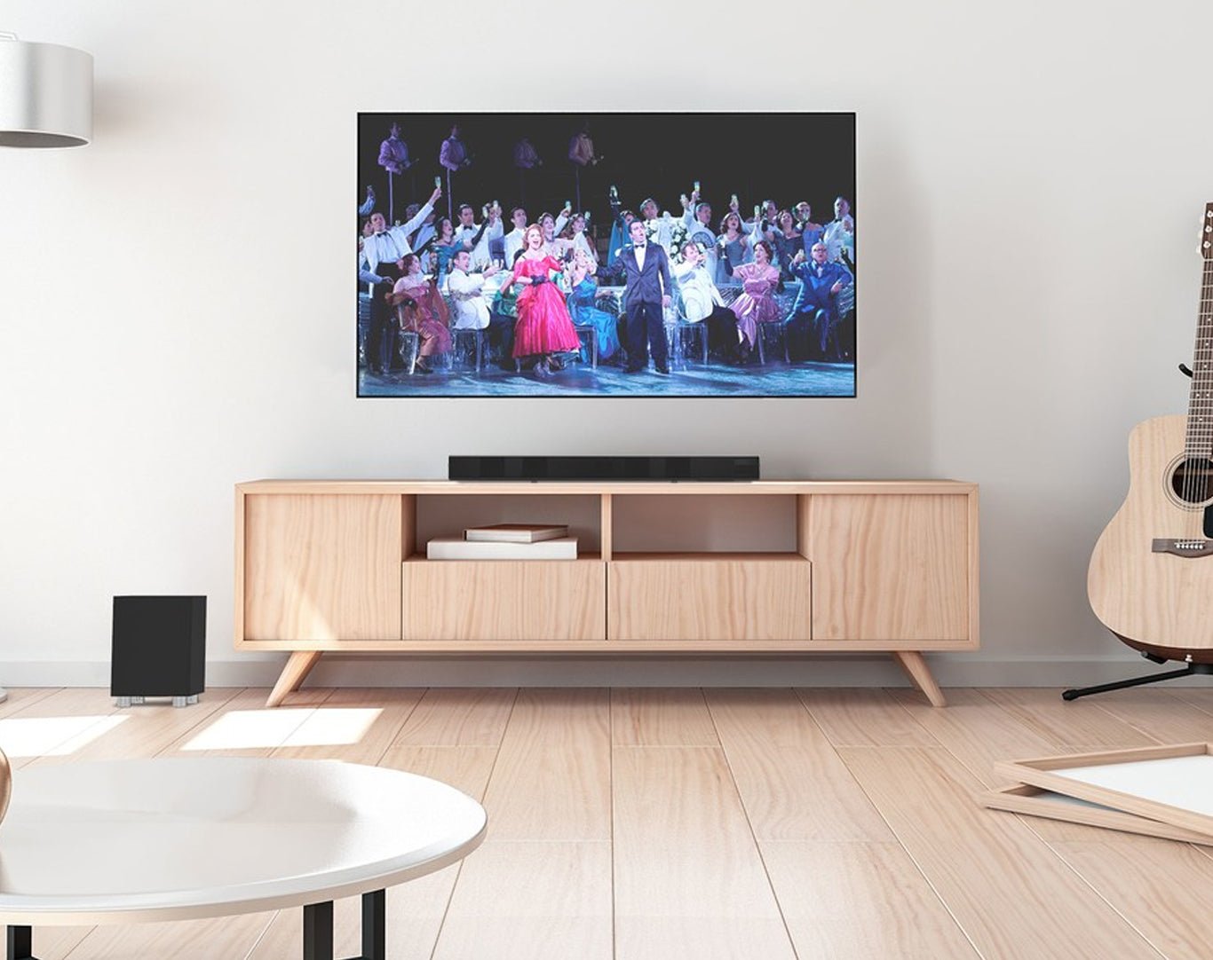 LASER *REFURBISHED* Optical Soundbar with Wireless Sub-woofer