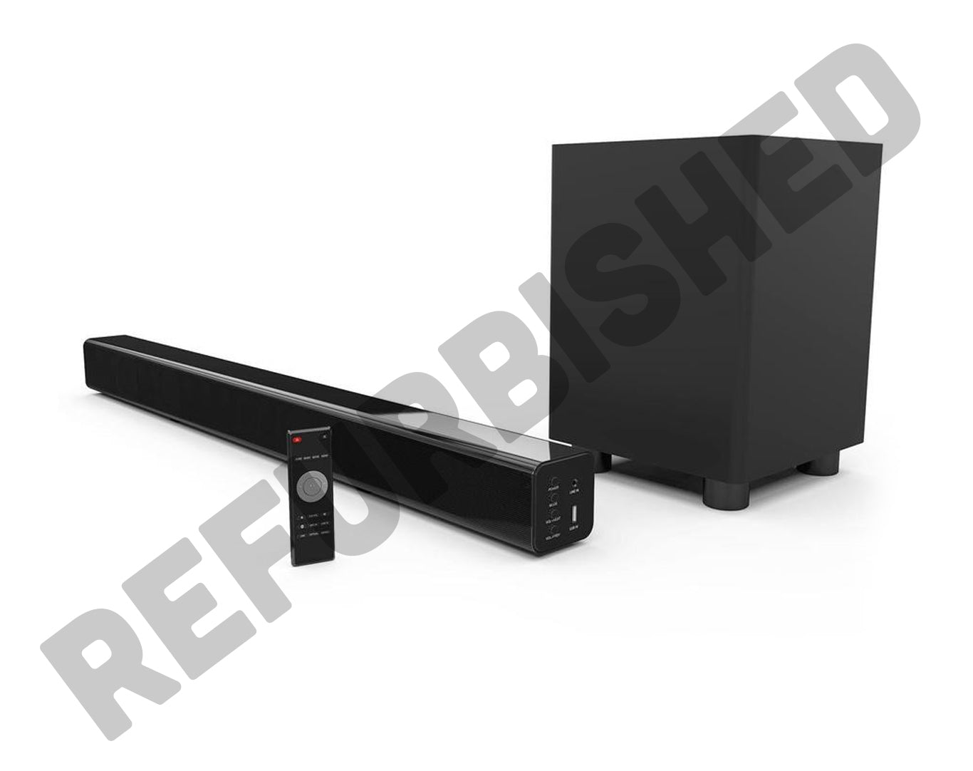 LASER *REFURBISHED* Optical Soundbar with Wireless Sub-woofer