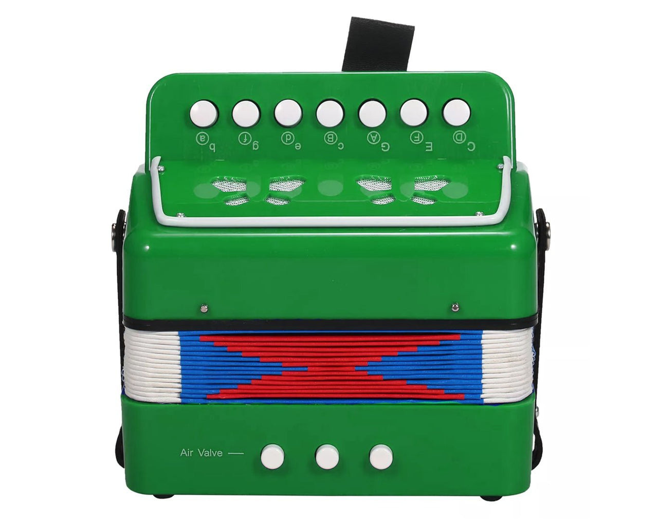 Freedom Kids Button Accordion Green MA217-GRN 