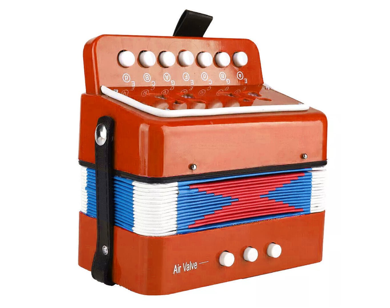 Freedom Kids Button Accordion Red MA217-RED 