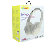 Andowl Wireless Bluetooth Headphones MAX5i Beige 