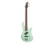 Short Scale Electric Bass Guitar Four String MB100-GRN