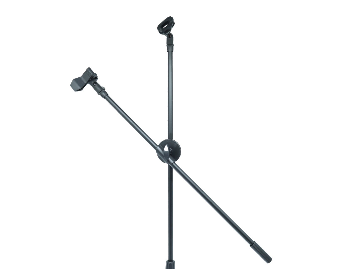 Dual Microphone Stand Adjustable Height Boom Arm MS-103 