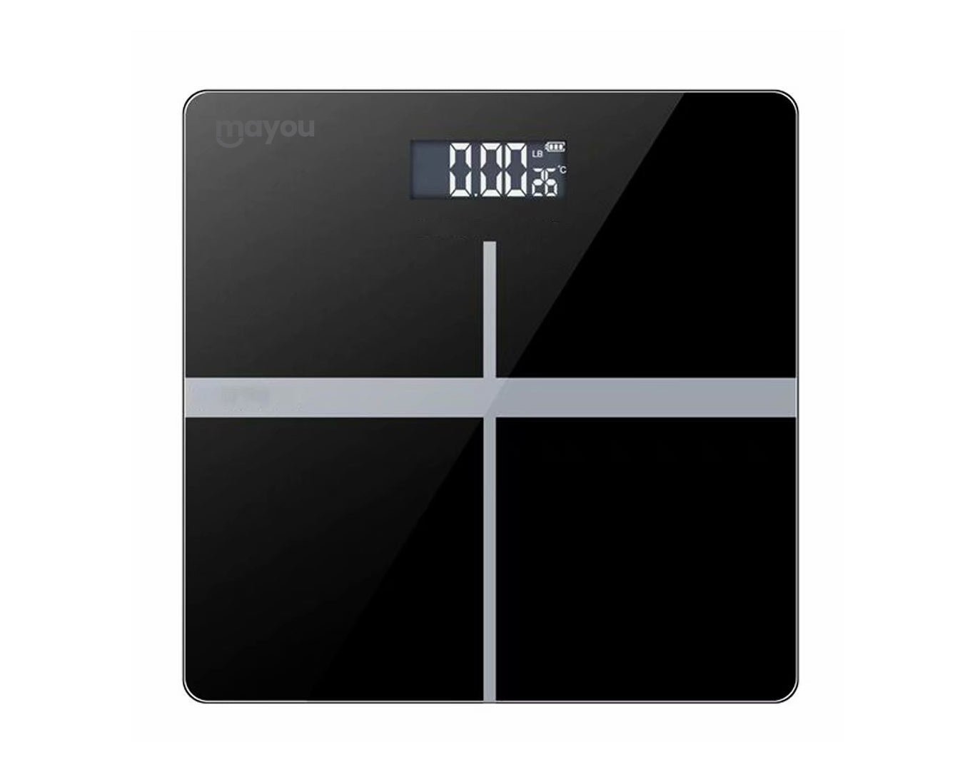 Mayou Digital Bathroom Scales with Temperature Display NR9242 