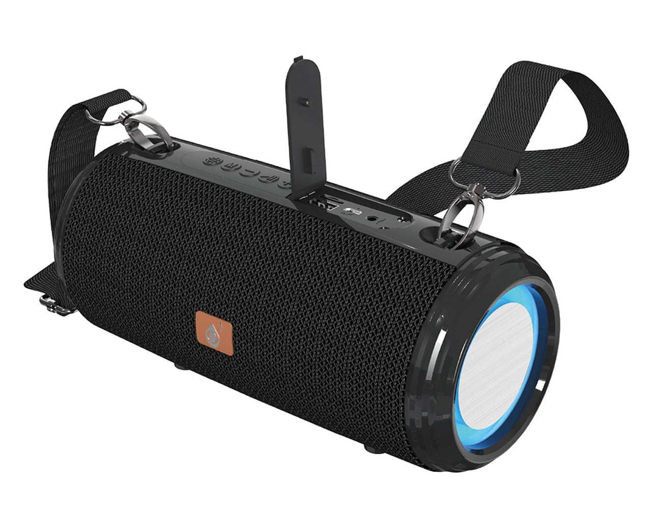 Moveteck Portable Bluetooth Speaker with Shoulder Strap NF4077 Black