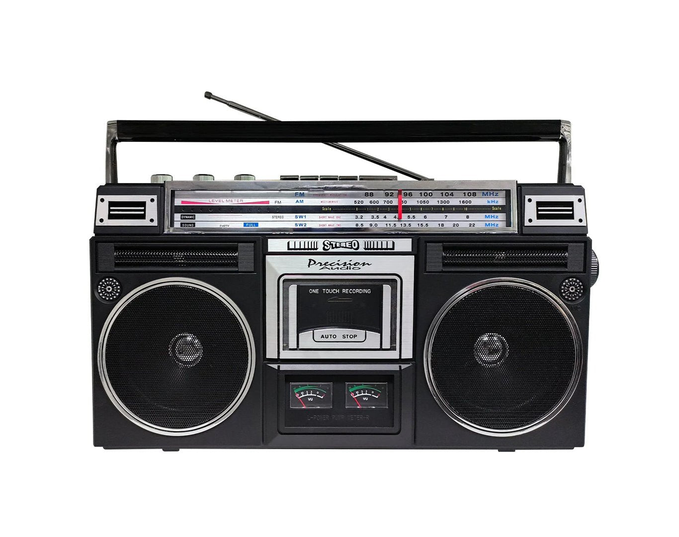 Portable Bluetooth Cassette Player AM/FM Radio Black PA-5000 