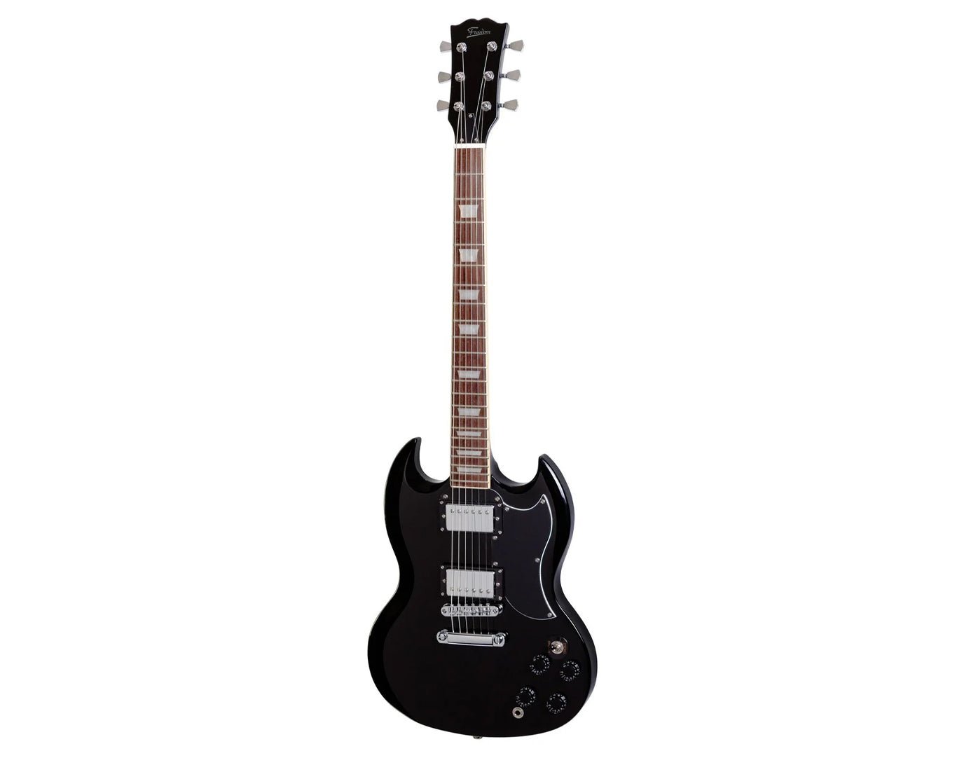 Full Size Electric Guitar SG Style Black FG-SG-BLK 