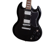 Full Size Electric Guitar SG Style Black FG-SG-BLK 