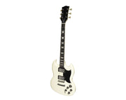 Full Size Electric Guitar SG Style White FG-SG-VWH 