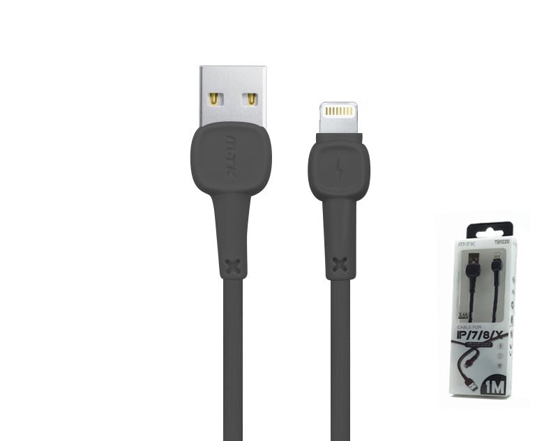 Moveteck Lightning to USB Data Cable 1m TB1220 Black