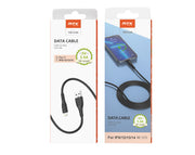 Moveteck 1m Lightning Data Cable 5V 3.4a IPX / 12 / 13 / 14 USB2.0 TB1336