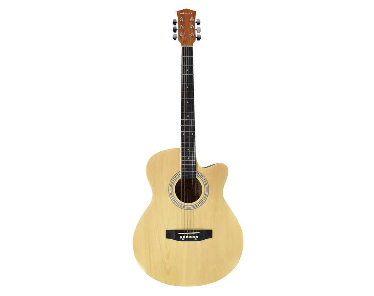 40" Acoustic Guitar Cutaway Natural FEVER-EA20 