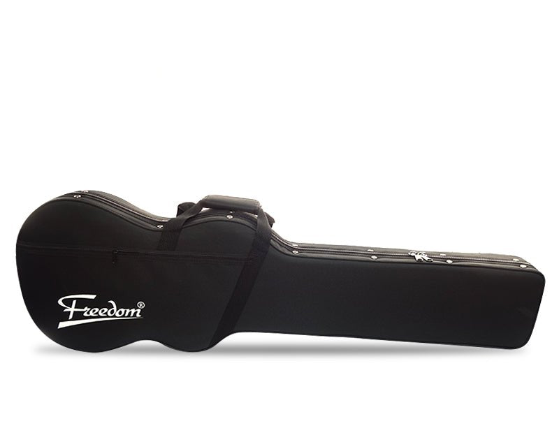 Freedom Formed Bass Guitar Case Hard Padded 116cm Straps FCB01 