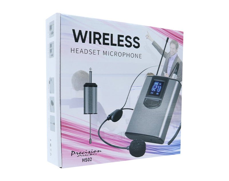 Newest UHF wireless lapel & headset microphone system